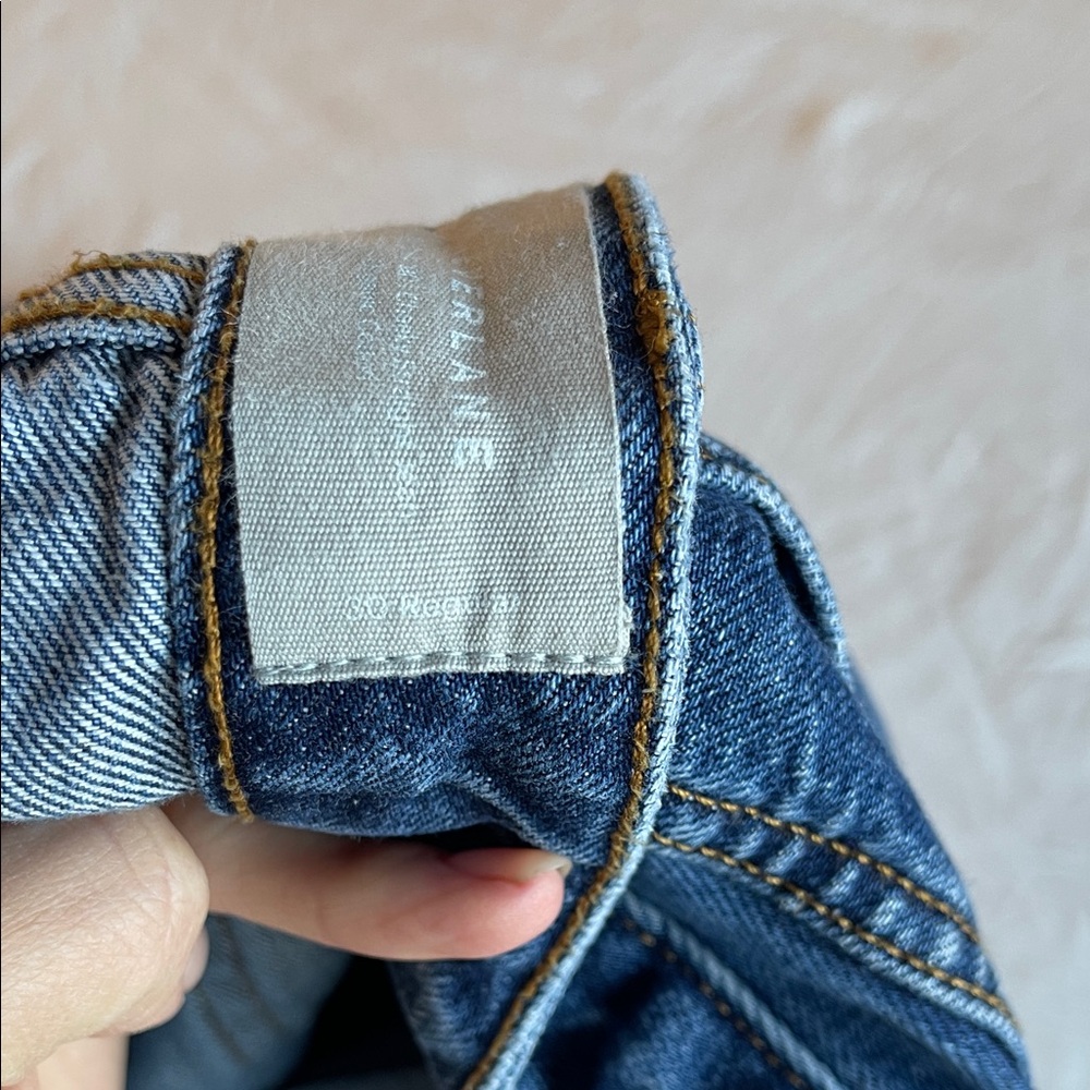 Everlane women’s organic cotton curvy 90’s cheeky straight jean - Picture 8 of 8